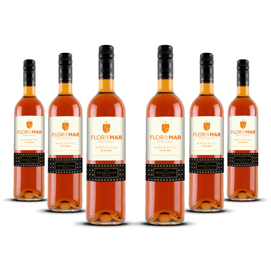 Casa Ermelinda Freitas Flor de la Mar Moscatel de Setúbal Regional Península de Setúbal (6 x 0,75l)