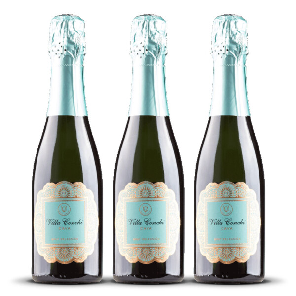 Villa Conchi Brut Cava Seleccion 0.375l Penedès (3 x 0,375l)