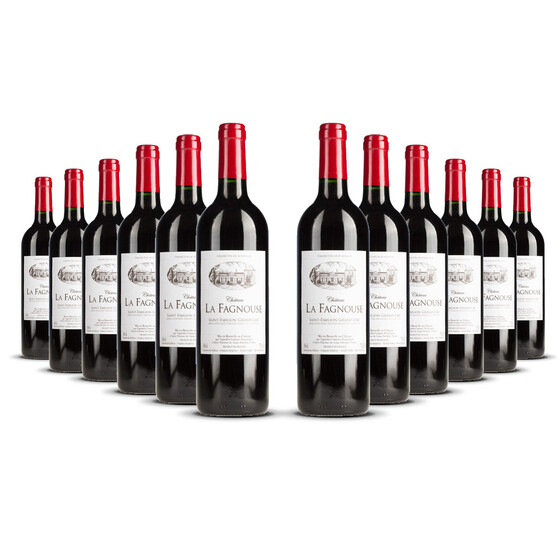 Chateau la Fagnouse St. Emilion Grand Cru 2018er Bordeaux (12 x 0,75l)