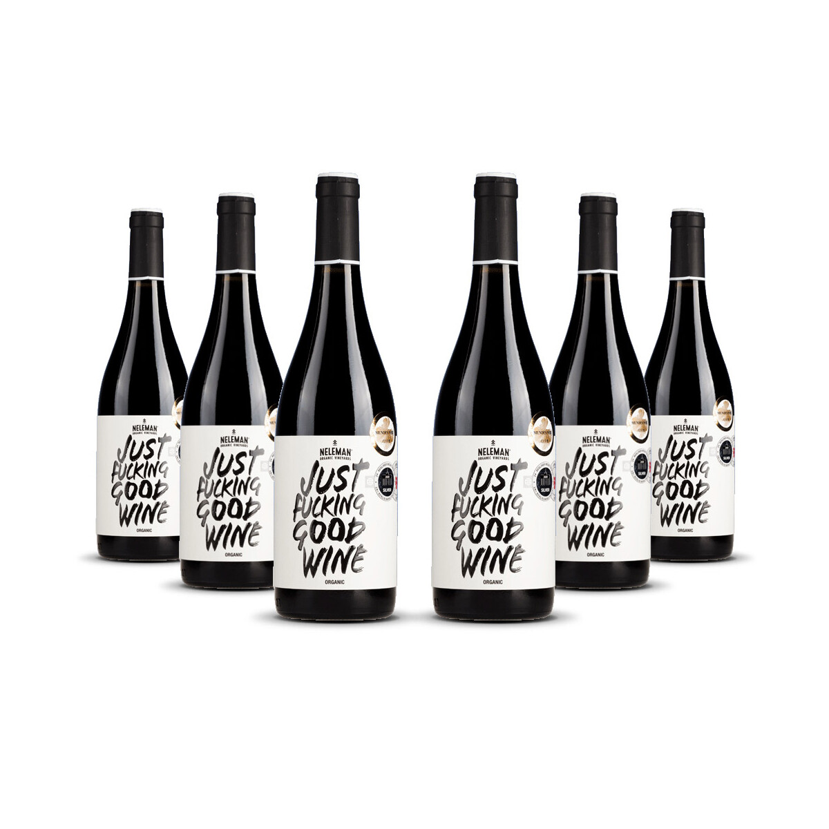 Neleman Just Fucking Good Red Wine Organic 2018er...