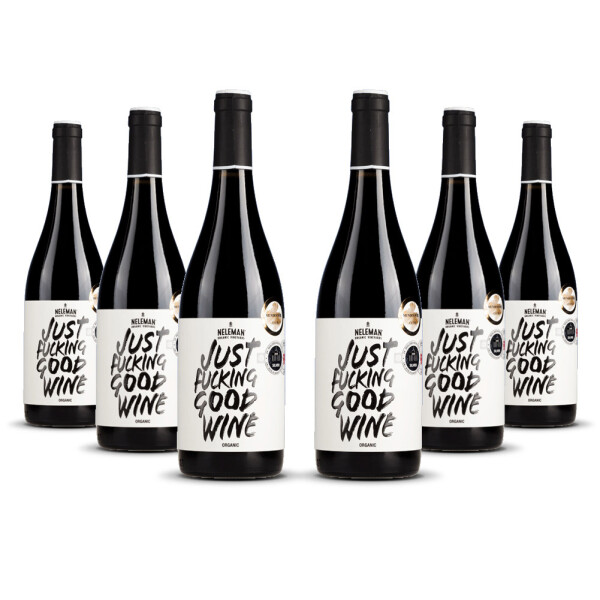 Neleman Just Fucking Good Red Wine Organic 2018er Valencia (6 x 0,75l)