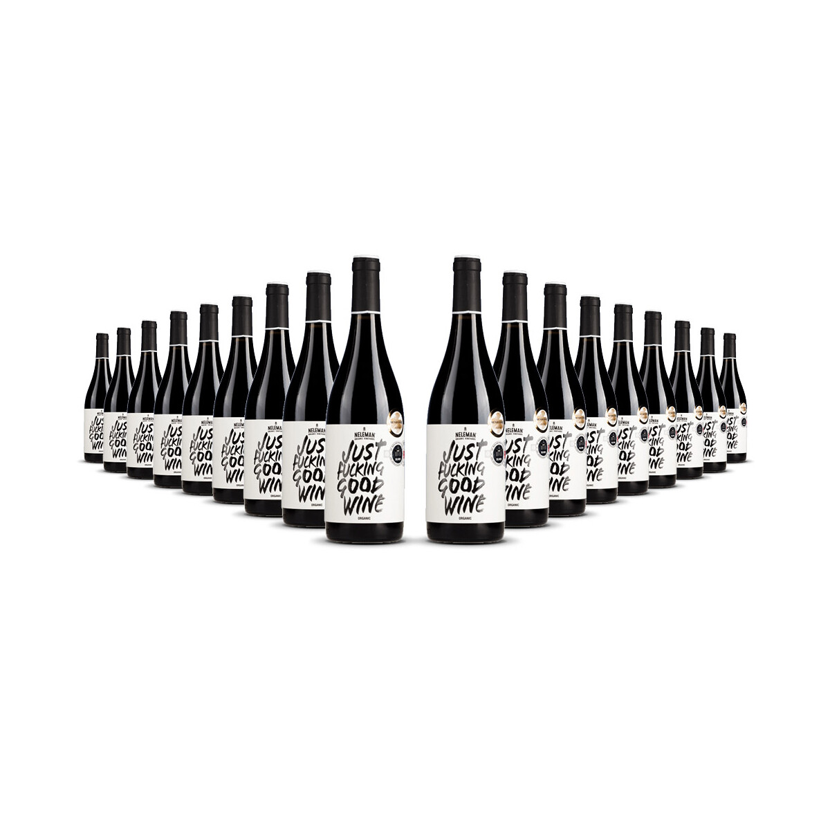 Neleman Just Fucking Good Red Wine Organic 2018er...