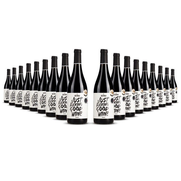Neleman Just Fucking Good Red Wine Organic 2018er Valencia (18 x 0,75l)