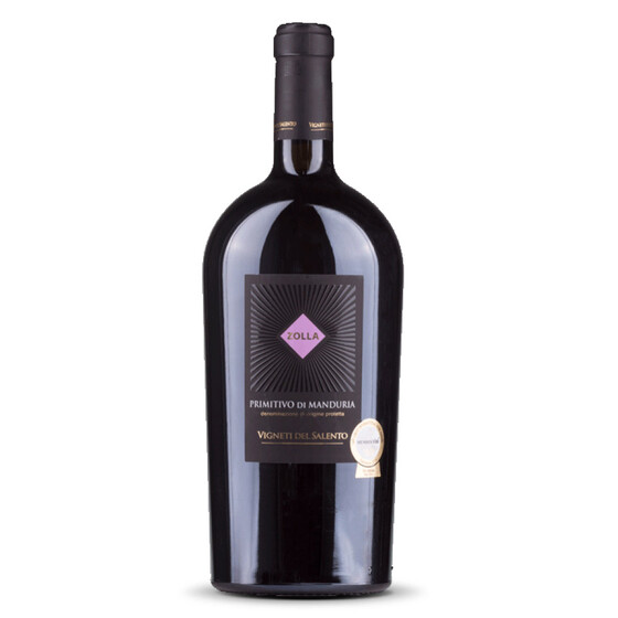 Zolla Primitivo di Manduria Magnum Geschenkverpackung 2020er Apulien (1 x 1,5l)