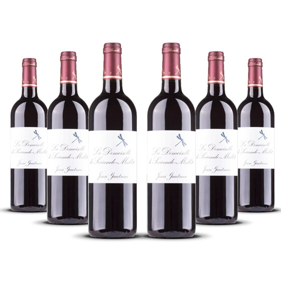 La Demoiselle de Sociando Mallet Haut-Medoc 2019er Bordeaux (6 x 0,75l)