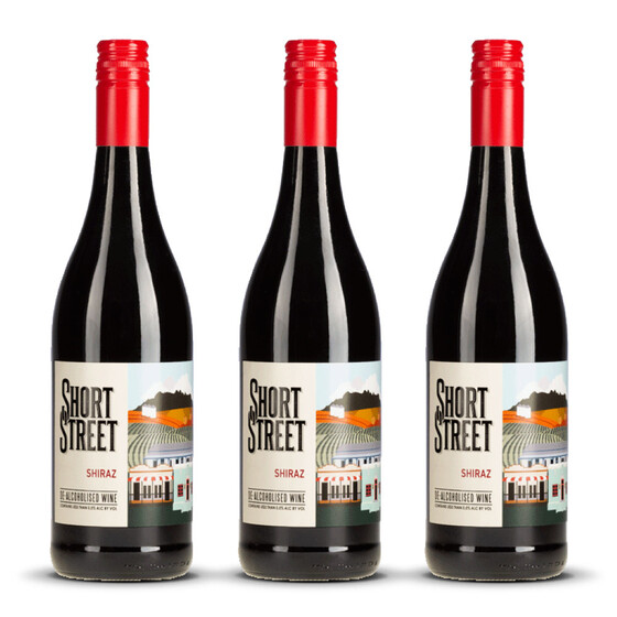 Short Street Shiraz Alkoholfrei  (3 x 0,75l)