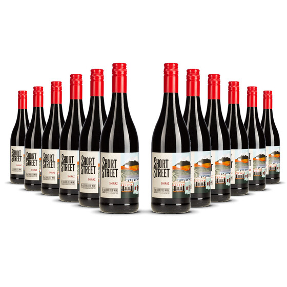 Short Street Shiraz Alkoholfrei  (12 x 0,75l)