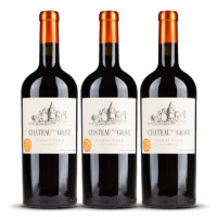 Château de la Grave Caractère 2019er Bordeaux (3 x 0,75l)