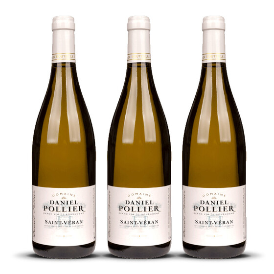 Domaine Pollier Saint Veran Blanc 2020er Burgund (3 x 0,75l)