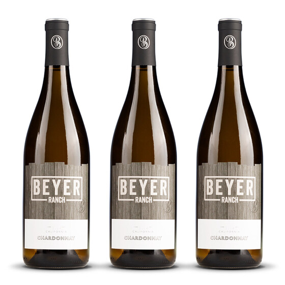 Beyer Ranch Chardonnay 2021er Kalifornien (3 x 0,75l)