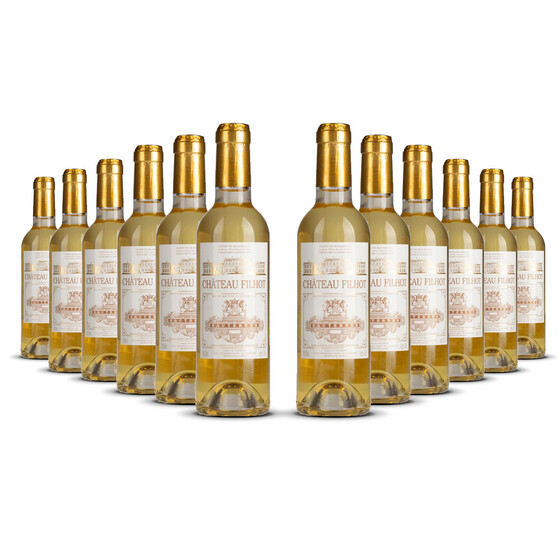 Château Filhot Sauternes 0.375l ( 2e Cru Classé ) 2019er Bordeaux (12 x 0,375l)