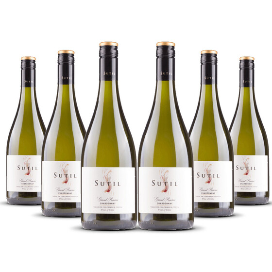 Sutil Grand Reserve Chardonnay 2022er Limarí Valley (6 x 0,75l)