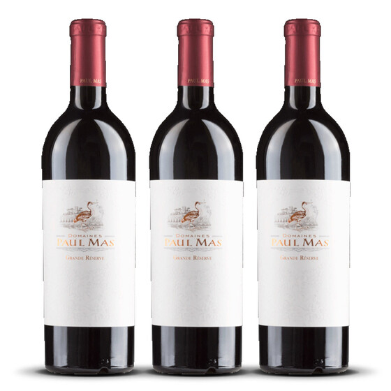 Paul Mas Grande Réserve Cabernet Sauvignon 2020er Süd-Frankreich (3 x 0,75l)