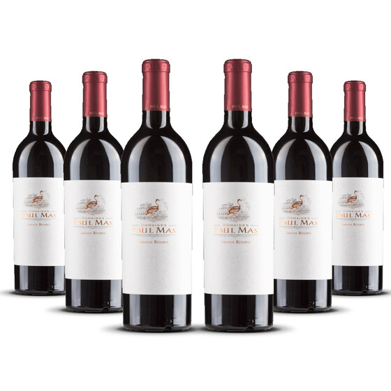 Paul Mas Grande Réserve Cabernet Sauvignon 2020er Süd-Frankreich (6 x 0,75l)