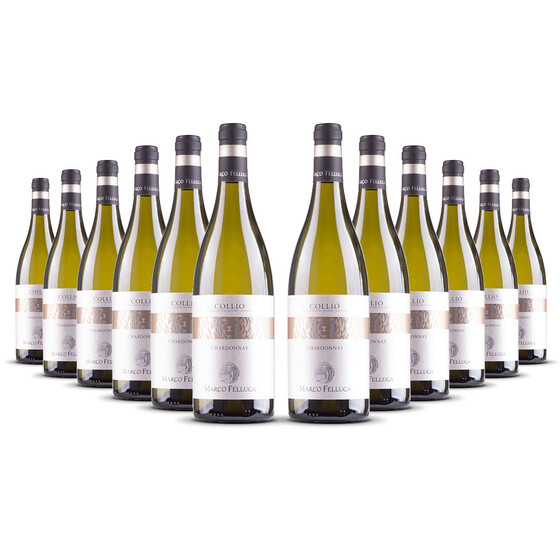 Marco Felluga Collio Chardonnay 2022er Friaul (12 x 0,75l)