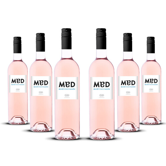 MED Rosé IGP Méditerranée 2022er Provence (6 x 0,75l)