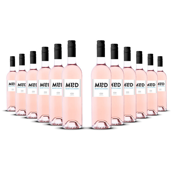 MED Rosé IGP Méditerranée 2022er Provence (12 x 0,75l)