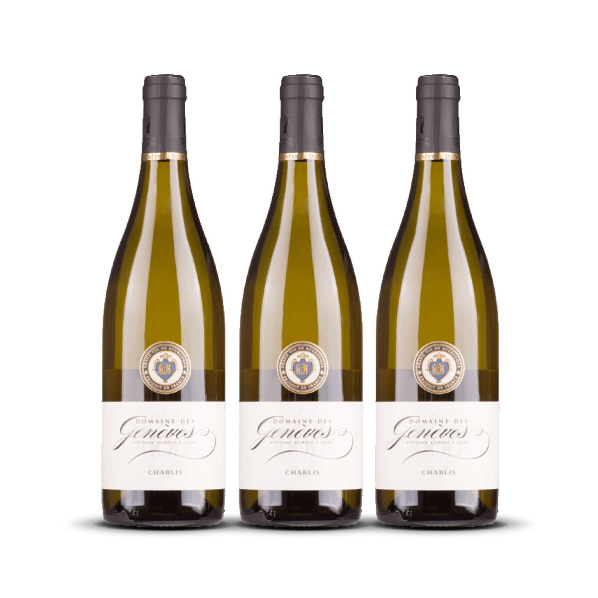 Domaine des Genèves Chablis 2022er Burgund (3 x...