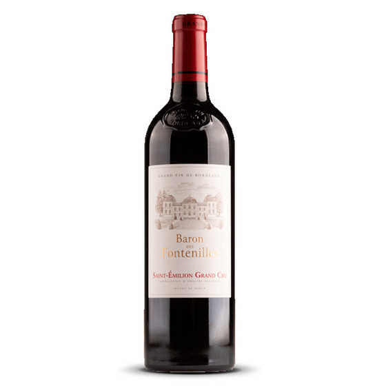 Baron des Fontenilles St 0,75l, Cru 56,67 Grand Bordeaux (3 x € 2020er Emilion