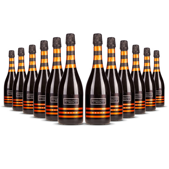 Casa Ermelinda Vinho Branco Espumante Brut Regional Península de Setúbal (12 x 0,75l)