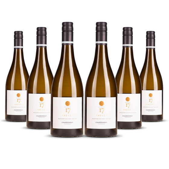 Mount Riley 17 Valley Chardonnay 2019er Marlborough (6 x 0,75l)