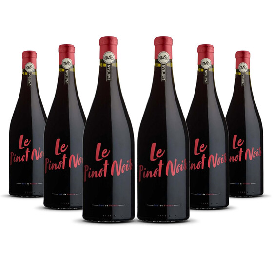 Paul Mas Artisan Pinot Noir 2021er Süd-Frankreich (6 x 0,75l)