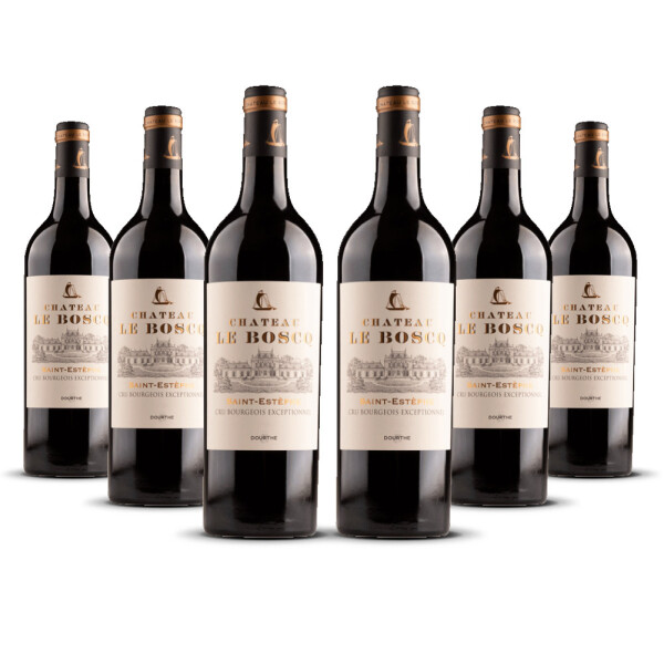 Château Le Boscq Saint Estèphe 2019er Bordeaux (6 x 0,75l)