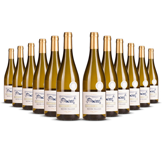 Château de Mirande Mâcon Villages Blanc 2020er Burgund (12 x 0,75l)