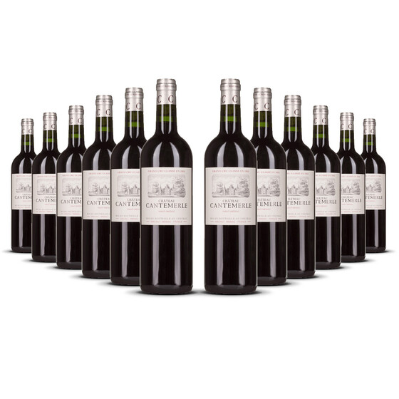 Château Cantemerle Ht. Médoc Grand Cru 2019er Bordeaux (12 x 0,75l)