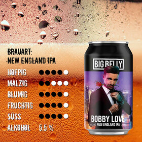 Big Belly BOBBY LOVE Neipa  (1 x 0,33l)