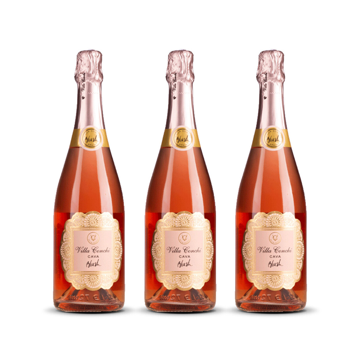 Villa Conchi Cava Rosado Blush Penedès (3 x 0,75l)