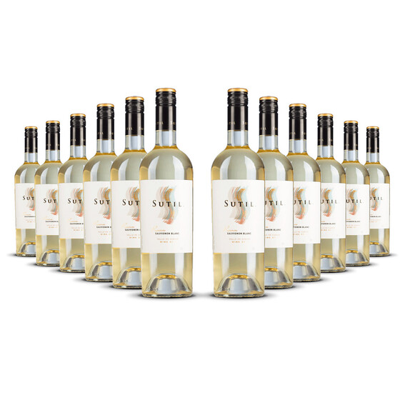 Sutil Reserve Sauvignon Blanc 2022er Colchagua Valley (12 x 0,75l)