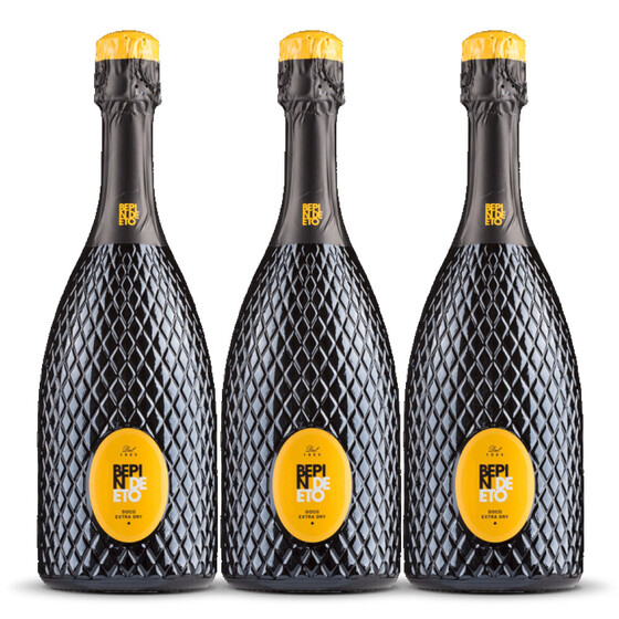 Bepin de Eto Prosecco Spumante Mill. DOCG Valdob. 2022er Veneto (3 x 0,75l)