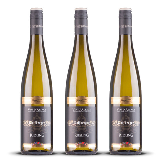 Wolfberger Riesling Signature 2022er Elsass (3 x 0,75l)