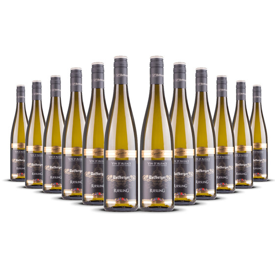 Wolfberger Riesling Signature 2022er Elsass (12 x 0,75l)