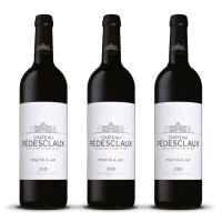 Chateau Pedesclaux Pauillac Grand Cru Classe 2020er Bordeaux (3 x 0,75l)