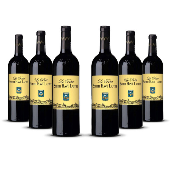 Le Petit Smith Haut Lafitte Rouge Pessac Leognan 2020er Bordeaux (6 x 0,75l)