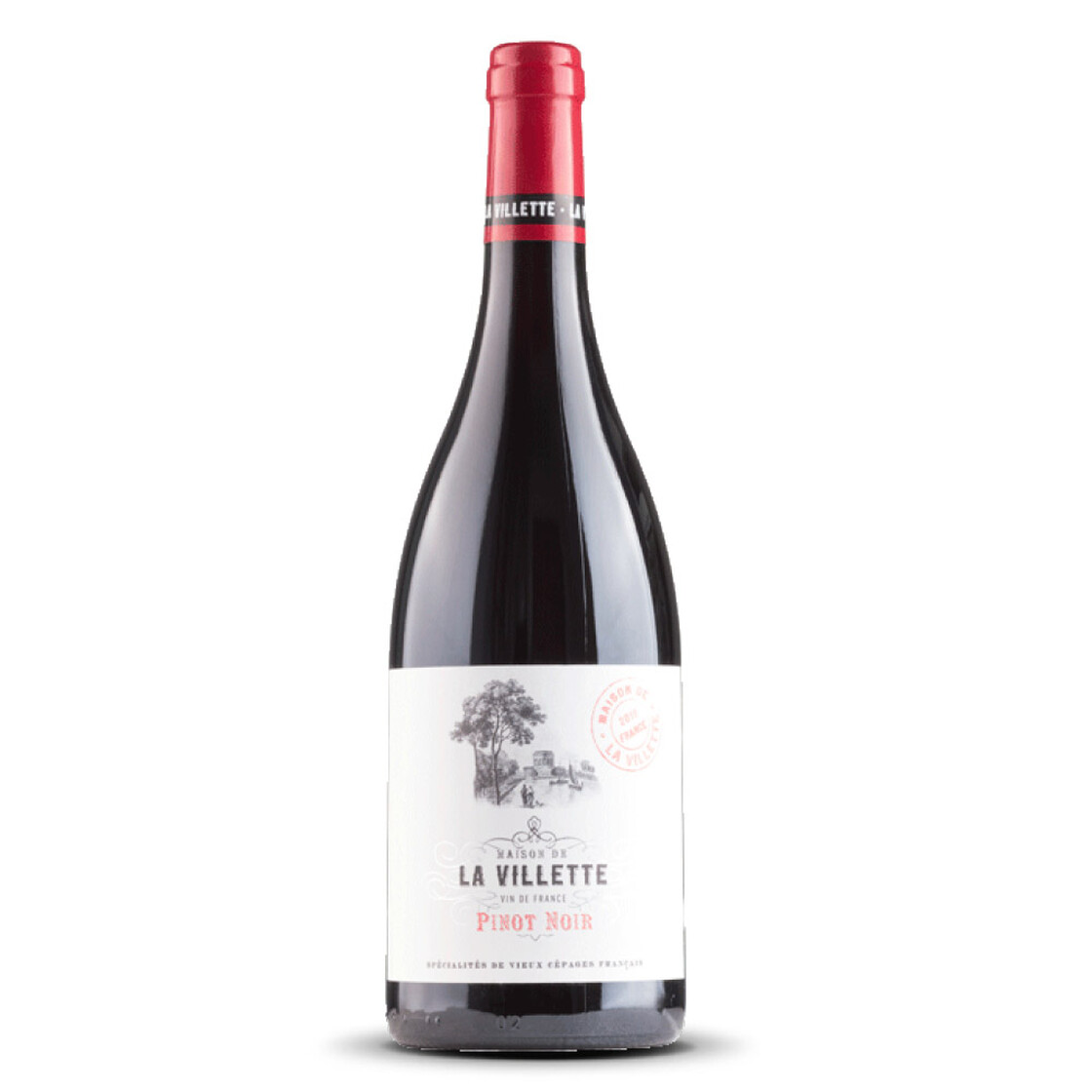 La Villette Pinot Noir VdF 2022er Süd-Frankreich (1 x 0,75l)