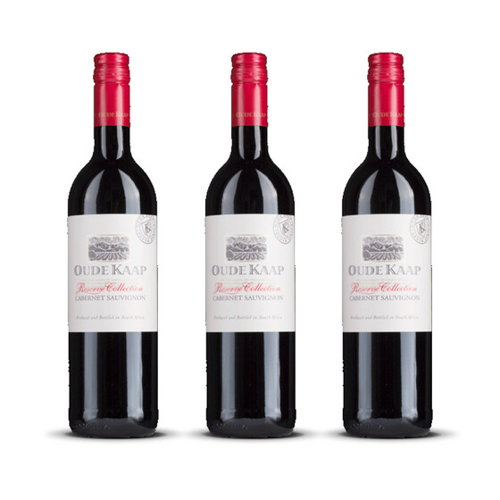 Oude Kaap Cabernet Sauvignon Reserve 2022er Western Cape (3 x 0,75l)