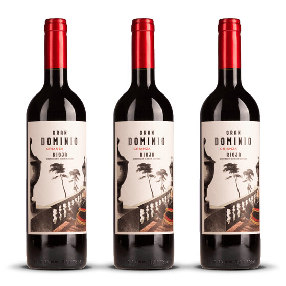 Gran Dominio Crianza Rioja 2020er Rioja (3 x 0,75l)