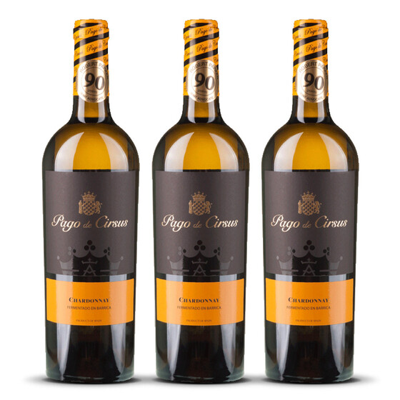 Pago de Cirsus Chardonnay Barrelfermented 2022er Navarra (3 x 0,75l)