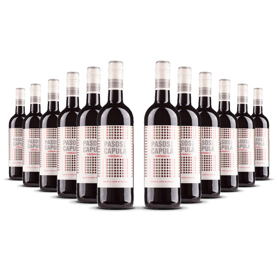 Pasos de la Capula Tempranillo (bio) 2023er Kastilien-La Mancha (12 x 0,75l)