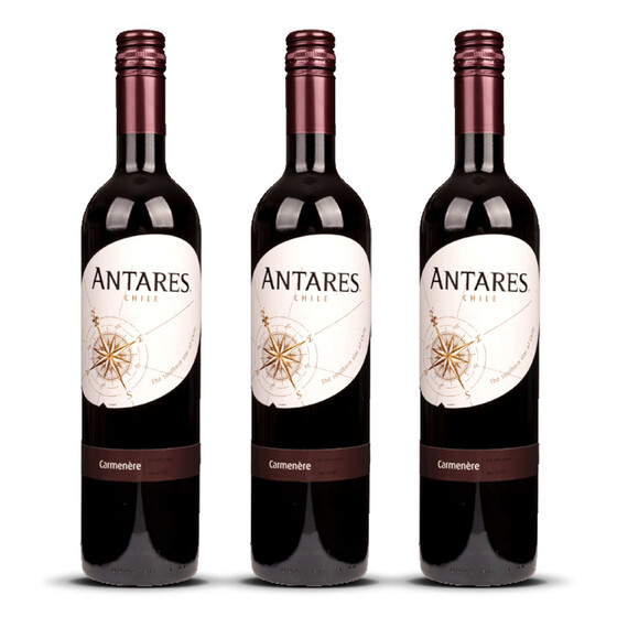 Antares Carmenère 2023er Central Valley (3 x 0,75l)