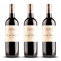 Château Beaumont Haut-Médoc Cru Bourgeois 2020er Bordeaux (3 x 0,75l)