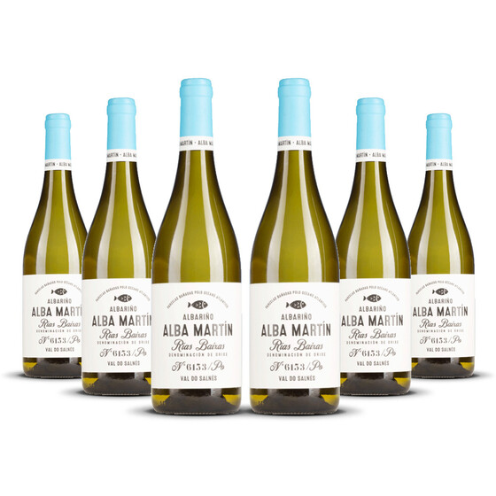 Alba Martin Albarino Rias Baixas 2023er Rias Baixas (6 x 0,75l)