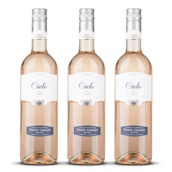 Cielo Pinot Grigio Rosé Blush 2023er Veneto (3 x 0,75l)