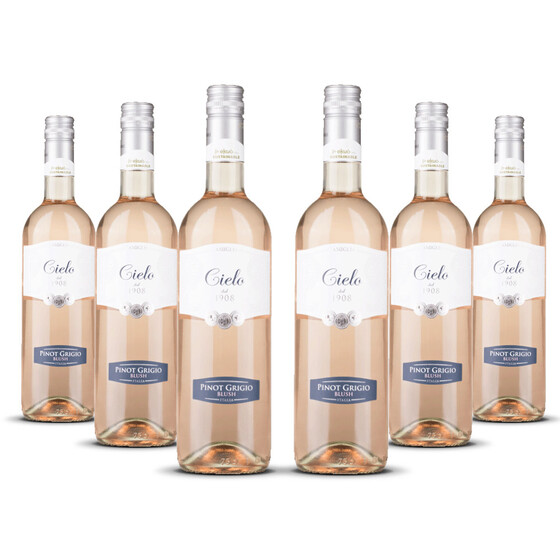 Cielo Pinot Grigio Rosé Blush 2023er Veneto (6 x 0,75l)