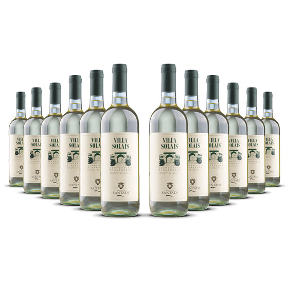 Santadi Villa Solais Vermentino 2023er Sardinien (12 x 0,75l)