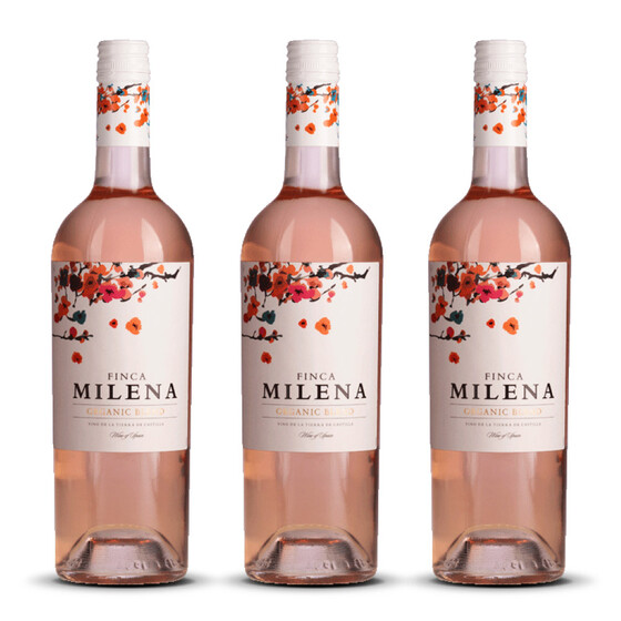 Finca Milena Rosé Castilla (Bio) 2023er Kastilien-La Mancha (3 x 0,75l)