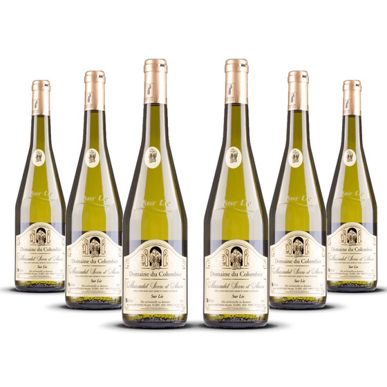 Muscadet sur Lie Domaine du Colombier 2023er Loire (6 x 0,75l)